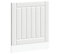 HEFZGDB Lucca - Pannello per lavastoviglie in legno bianco, armadietto da bagno, mobile da cucina, mobile multiuso per cucina, soggiorno, sala da pranzo, bagno