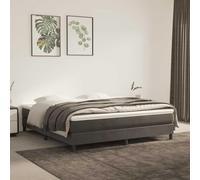 HEFZGDB Materasso a molle insacchettate, 160 x 220 x 20 cm, in velluto, con supporto di media durezza per un sonno riposante, le molle insacchettate e la comoda schiuma offrono un ottimo rapporto