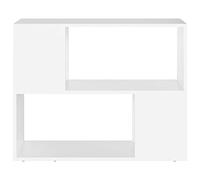 HEFZGDB Mobile TV Bianco 80x24x63 cm in Truciolato Mobiletto Porta Tv Mobile Tv Soggiorno Mobile Basso Tv Tavolino Tv per Camera Studio Cucina Camera Da Letto Camera