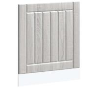 HEFZGDB Pannello per lavastoviglie Lucca grigio Sonoma, in legno Sonoma, mobile da bagno, mobile da cucina, mobile multiuso per cucina, soggiorno, sala da pranzo, bagno