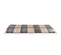 HEFZGDB Rete a doghe, 2 pezzi, con 42 doghe, 7 zone, 90 x 200 cm, telaio per letto per ragazzi, per camera da letto, camera degli ospiti, soggiorno, ostelli