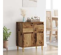 HEFZGDB Robusta credenza con supporto da parete contro il rischio di ribaltamento, moderna credenza per soggiorno e corridoio come mobile portaoggetti, pratica con cassetti e ante per