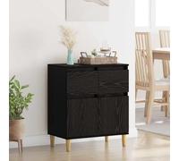 HEFZGDB Robusta credenza con supporto da parete contro il rischio di ribaltamento, moderna credenza per soggiorno e corridoio come mobile portaoggetti, pratica con cassetti e ante per