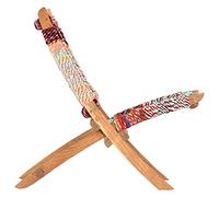 HEFZGDB Sedia pieghevole Chindi, in tessuto, multicolore, piccola sedia da lettura, comoda da toeletta, sedia per sala da pranzo, studio, soggiorno, sala riunioni, camera da letto