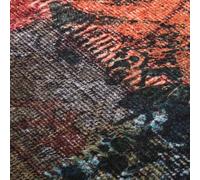 HEFZGDB Tappeto lavabile, patchwork, 80 x 300 cm, multicolore, antiscivolo, per cucina, camera da letto, sala riunioni, studio, soggiorno, sala da pranzo