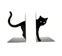 HeFZiYMOZaDP Fermalibri creativi per Gatti.graziosi scaffali a Forma di Animale, Coppia Unica e Resistente per Contenere Libri,Decorazione Creativa e Carina per Il Soggiorno realizza