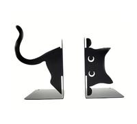 HeFZiYMOZaDP Fermalibri creativi per Gatti.graziosi scaffali a Forma di Animale, Coppia Unica e Resistente per Contenere Libri,Decorazione Creativa e Carina per Il Soggiorno realizza