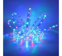 HEGEHE - 220V Striscia LED da esterno [3m, Quattro colori], IP67 Impermeabile Flessibile, 36 LEDs/m Tubo LED da interno, Illuminazione a 360°, Decorazione per casa e negozio