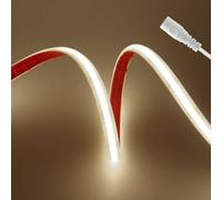 HEGEHE - Striscia LED COB 12V Autoadesiva, 320 LED/m Striscia LED FCOB Flessibile Impermeabile IP68, Progetti di Illuminazione per Interni ed Esterni [3m, Bianco Naturale 4000K]