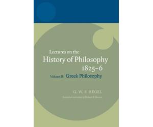 Hegel: Lectures on the History of Philosophy 1825-6 (Copertina rigida)