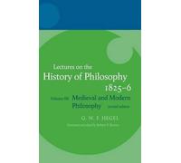 Hegel: Lectures on the History of Philosophy (Copertina rigida) Hegel Lectures