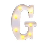 HEGGMKK Numeri E Lettere A LED A Specchio, Altezza 22 Cm, Spessore 4 Cm, 26 Lettere E 10 Numeri, Luce Calda/Alimentazione A Batteria, Doppio Scopo: Esposizione/Sospensione,G,White