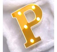 HEGGMKK Numeri E Lettere A LED A Specchio, Altezza 22 Cm, Spessore 4 Cm, 26 Lettere E 10 Numeri, Luce Calda/Alimentazione A Batteria, Doppio Scopo: Esposizione/Sospensione,P,Gold