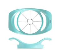 HeH Tagliamele a spicchi in polipropilene e lama in acciaio inox colore azzurro.