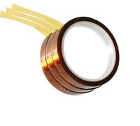 HEHEH 3 rotoli di nastro termico resistente alle alte temperature - Lunghezza 33 m, larghezza 3-6 mm for dispositivi elettronici e circuiti stampati(5mm)