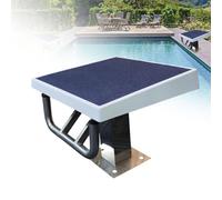 HEHEH Piattaforma for Tuffi da Piscina con capacità di 600 libbre - for Uso Interno/Esterno, Attrezzatura for l'allenamento al Nuoto, Trampolino Blu for stadi(Sea Blue)