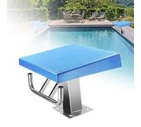 HEHEH Piattaforma for Tuffi da Piscina con capacità di 600 libbre - for Uso Interno/Esterno, Attrezzatura for l'allenamento al Nuoto, Trampolino Blu for stadi(Blue)
