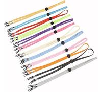 Hehglng 5 clip multicolore regolabili per cappello, cappello, cordino per mento rimovibile, antivento, anti-smarrimento, per golf, barca, pesca, cappello all'aperto, cappelli da pesca (5 colori)