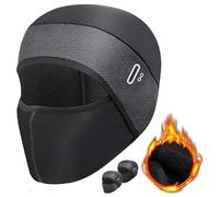 Hehimin Ice Silk Face Protection Cycling Hood | Gorros para El Frio para Hombres | Ski Mask for Men | Balaclavas Face Mask,for Cold Weather Protection (Black)