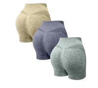 hehiy Corti Leggins Anticellulite Donna,Pantaloncini Estivi Push Up Sculpture Lipedema a Compressione Controllo Graduata Pantaloncini Corti Donna Sportivi Elastico e Morbido