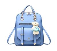 hehiy Zaino Casual per Donna e Uomo,Zaini con Tasche Frontali e Laterali per la Scuola per Viaggio,Lavoro e Studio Zaino Gita Scolastica Antipiega