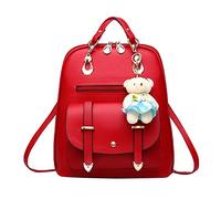 hehiy Zaino Casual per Donna e Uomo,Zaini con Tasche Frontali e Laterali per la Scuola per Viaggio,Lavoro e Studio Zaino Gita Scolastica Antipiega