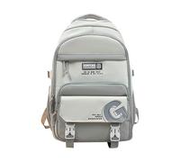 hehiy Zaino Casual per Donna e Uomo,Zaini con Tasche Frontali e Laterali per la Scuola per Viaggio,Lavoro e Studio Zaino Per Aereo One Size