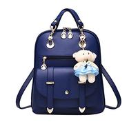 hehiy Zaino Casual per Donna e Uomo,Zaini con Tasche Frontali e Laterali per la Scuola per Viaggio,Lavoro e Studio Zaino Gita Scolastica Antipiega