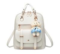 hehiy Zaino Casual per Donna e Uomo,Zaini con Tasche Frontali e Laterali per la Scuola per Viaggio,Lavoro e Studio Zaino Gita Scolastica Antipiega
