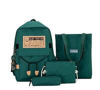 hehiy Zaino Unisex da Passeggio,con Cerniera e Tasche Interne,Borsa Casual per Lavoro Scuola e Viaggio Zaino Legami Antipiega