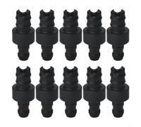 HEIBTENY 10 pz Tubo di Latte Accessorio Per NIVONA Macchina Da Caffè Compatibile Connettore Sistema Latte Parti di Ricambio Materiale ABS