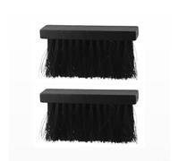 HEIBTENY 2 testine quadrate per la pulizia del camino, setole di palma di cocco, spazzole di ricambio per camino, strumenti multifunzionali per la pulizia della cenere della stufa (2 pezzi)