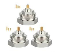 HEIBTENY 3 adattatori per termostatici, da M30 x 1,0 a M30 x 1,5, adattatore per valvola termostatica, per modelli Oventrop precedenti al 1998, valvola di riscaldamento Hermostat