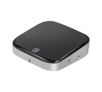 HEIBTENY Adattatore audio 5.0, trasmettitore ricevitore 2 in 1 con SPDIF ottico e AUX da 3,5 mm, Dual Link per cuffie TV, altoparlanti, apt-X a bassa latenza, batteria da 350 mAh per 15H