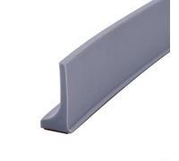 HEIBTENY Barriera all'acqua Bagno Strisce di Sigillatura in Silicone per Separazione a secco e nasale,Pareti della cabina doccia