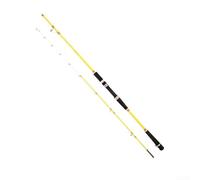 HEIBTENY Canna da pesca in carbonio per barca da mare, da 1 82 m a 2 1 m, con anelli anti guida, mulinello di bloccaggio e vita forte per varie condizioni d'acqua (1,8 M-A)