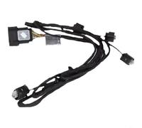 HEIBTENY Cavo di cablaggio PDC per paraurti anteriore, in ABS, nero, compatibile con serie 5 E60 E61, ricambio 61126928362 per connessione sensore di parcheggio