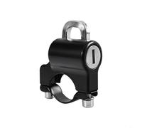 HEIBTENY Cavo di sicurezza antifurto per manubrio della bicicletta, per tubi da 22-28 mm, supporto antiruggine in lega di alluminio, adatto per moto, scooter, bici elettriche
