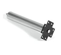 HEIBTENY Chiudiporta automatico regolabile nascosto tubolare catena chiusura a molla per porte interne, chiusura automatica silenziosa per uso residenziale e commerciale, per pesi fino a 50 kg (nero)