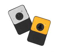 HEIBTENY Citofono senza fili per campanello con pieno per mani duplex: conversazione bidirezionale, lunga 304,8 m, 8 livelli di volume e 4 suonerie, per una facile installazione, nessun cablaggio per