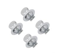 HEIBTENY Confezione da 4 piedini in acciaio inox a prova di formiche, resistenti alla ruggine, per un supporto stabile su terreni irregolari, facile da montare, accessori per la conservazione delle