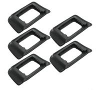 HEIBTENY Confezione da 5 oculari in gomma DK-20 per mirino DSLR D5200 D5100 D3200 D3100 D3000 D80 D70 D60 DSLR Mirino Copertura Oculare Bloccaggio Polvere e Luce Morbido Occhio Cup per una migliore