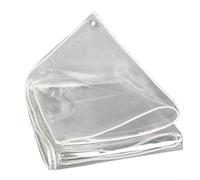 HEIBTENY Copertura invernale per pollai, 1,8 x 3 m, resistente tela cerata in PVC da 16 mm con design impermeabile e isolato, materiale trasparente che passa la luce solare