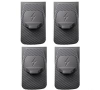 HEIBTENY Copertura laterale per porta di ricarica USB, compatibile con fotocamera Insta360 One X5, protezione esterna in ABS e silicone, con guarnizione antipolvere impermeabile (4 pezzi)