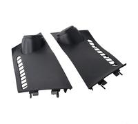 HEIBTENY Copertura per altoparlante tweeter per auto per Honda Fit 2014-2018, griglia audio ad angolo della porta del pilastro A in ABS, pannello di ricambio nero, accessori per installazione diretta