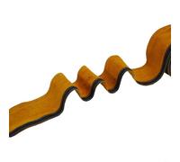 HEIBTENY Copertura per cavi in pelle resistente per torcia di saldatura TIG, manicotto ignifugo da 3,5 m per tubi MIG e plasma, resistente all'abrasione, rivestimento giallo per uso industriale (3,5