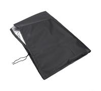 HEIBTENY Copertura per robot tosaerba per la maggior parte dei modelli, tessuto Oxford 210D/420D, protezione impermeabile UV antivento con coulisse e manico, nero, 94 x 63,5 x 46 cm o 78 x 56 x 36 cm