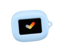 HEIBTENY Custodia protettiva in silicone per JBL LIVE Buds4, antiurto e resistente ai graffi, custodia per auricolari personalizzata tascabile portatile (blu)