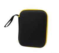 HEIBTENY Custodia rigida in EVA per RG35XX Plus e RG353VS, borsa portatile antiurto per console da gioco con tasca in rete per cavi, scatola da viaggio compatta 145 x 110 x 40 mm