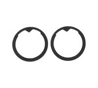 HEIBTENY Guarnizione in silicone per Breville per Barista Express Pro Touch per Smart Grinder Pro Upper Burr gomma per anello parti di ricambio nero (2 pezzi)